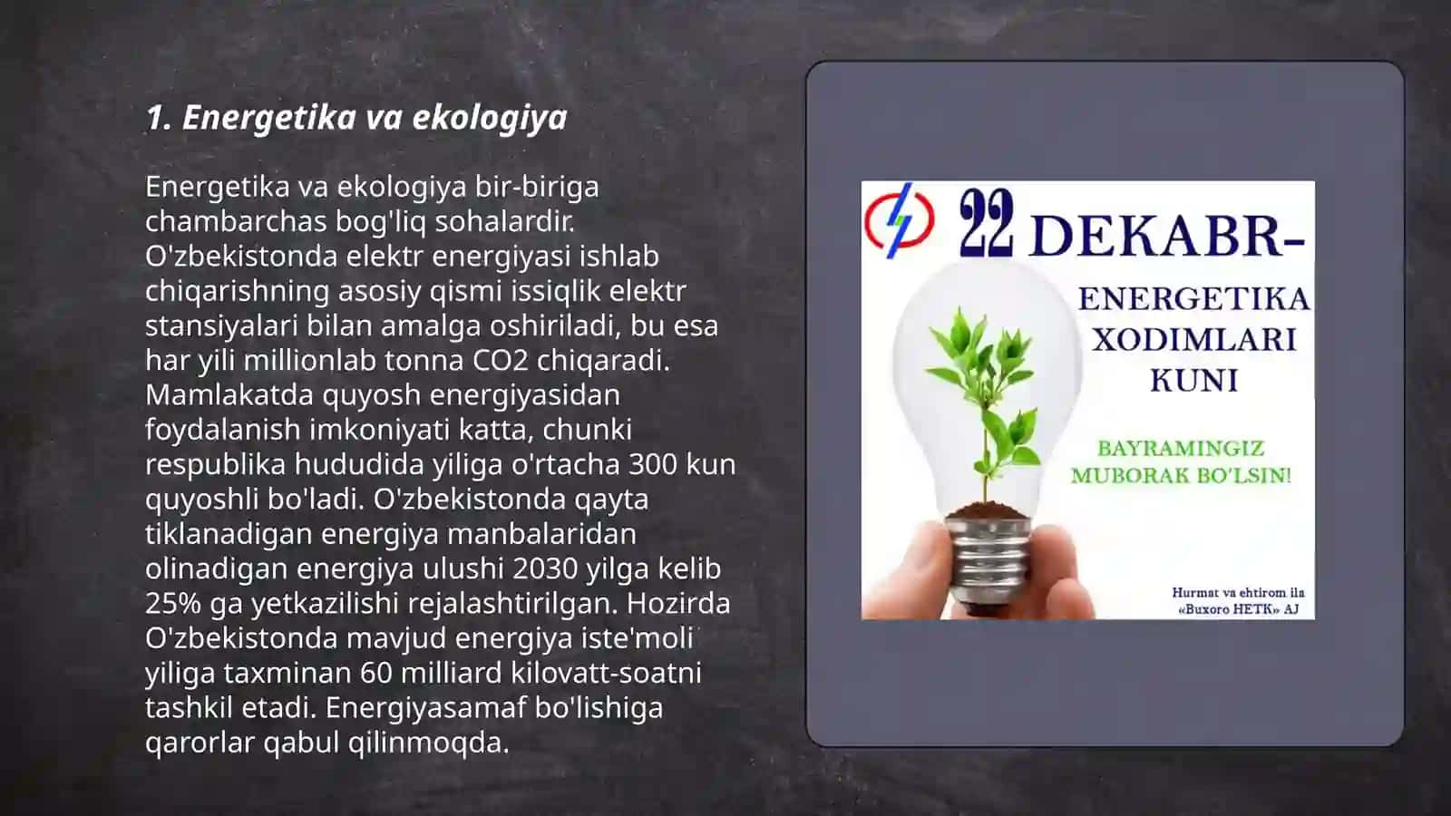 Energetika va atrof muhit 3