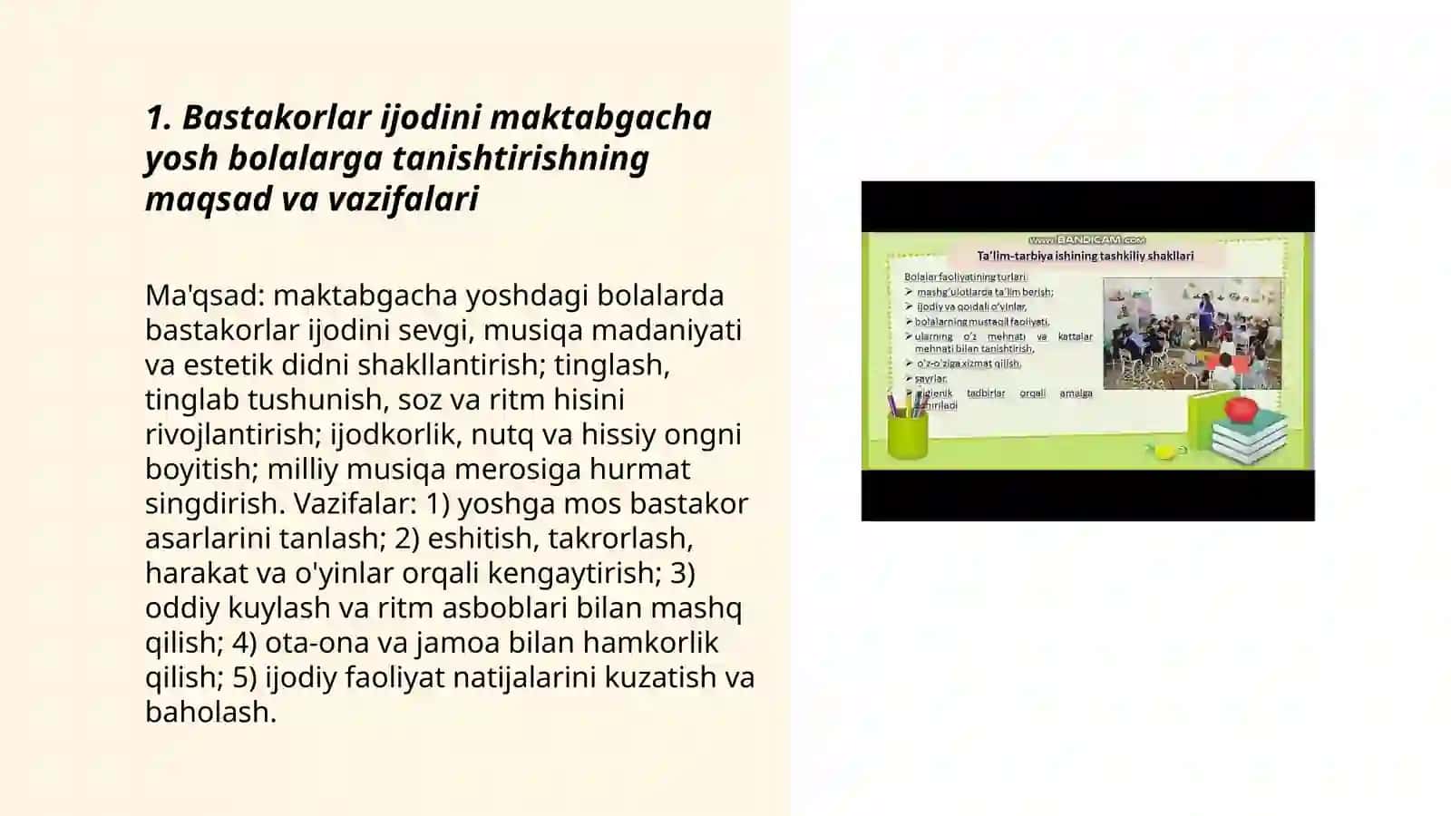 Maktabgacha ta‘lim tashkilotlarida bolalarni bastakorlar ijodi bilan tanishtirish 3
