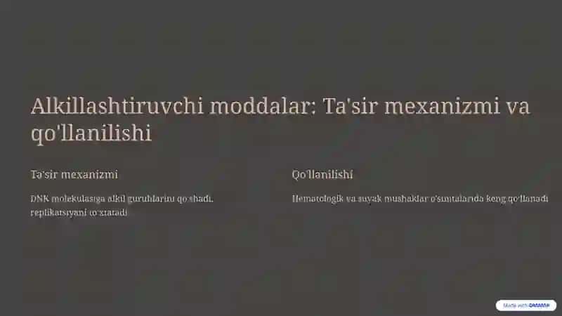 Xafli oʻsmalarga qarshi preparatlar 3