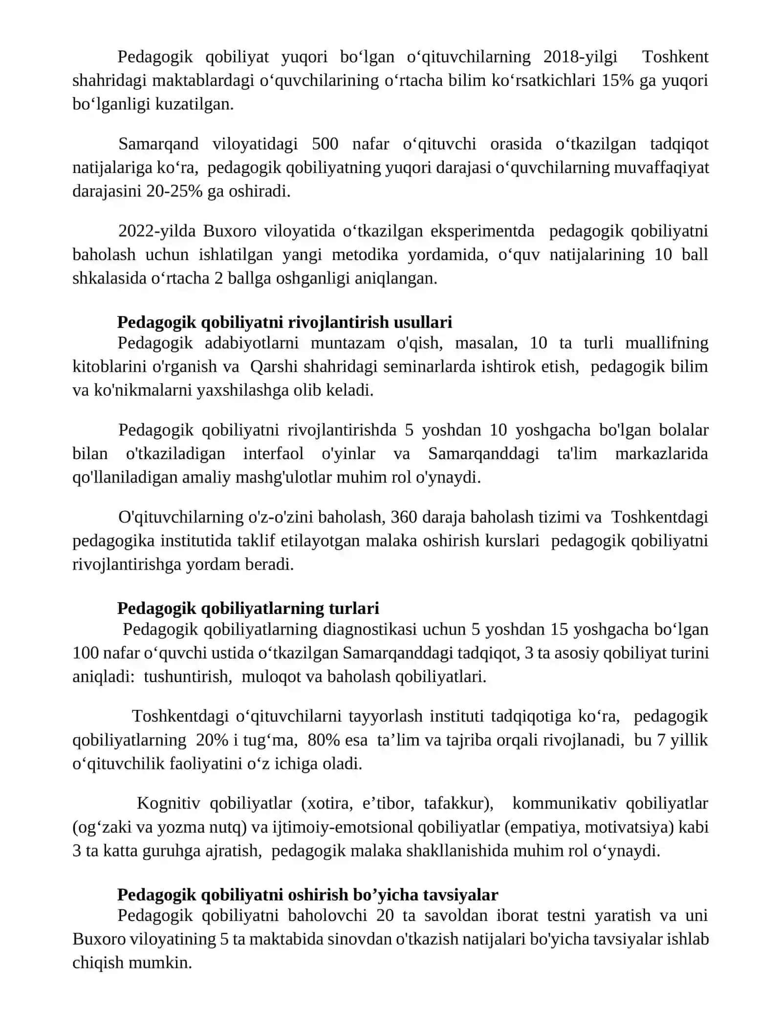 Pedagogik qobiliyat-pedagogik mahoratning asosi sifatida 3