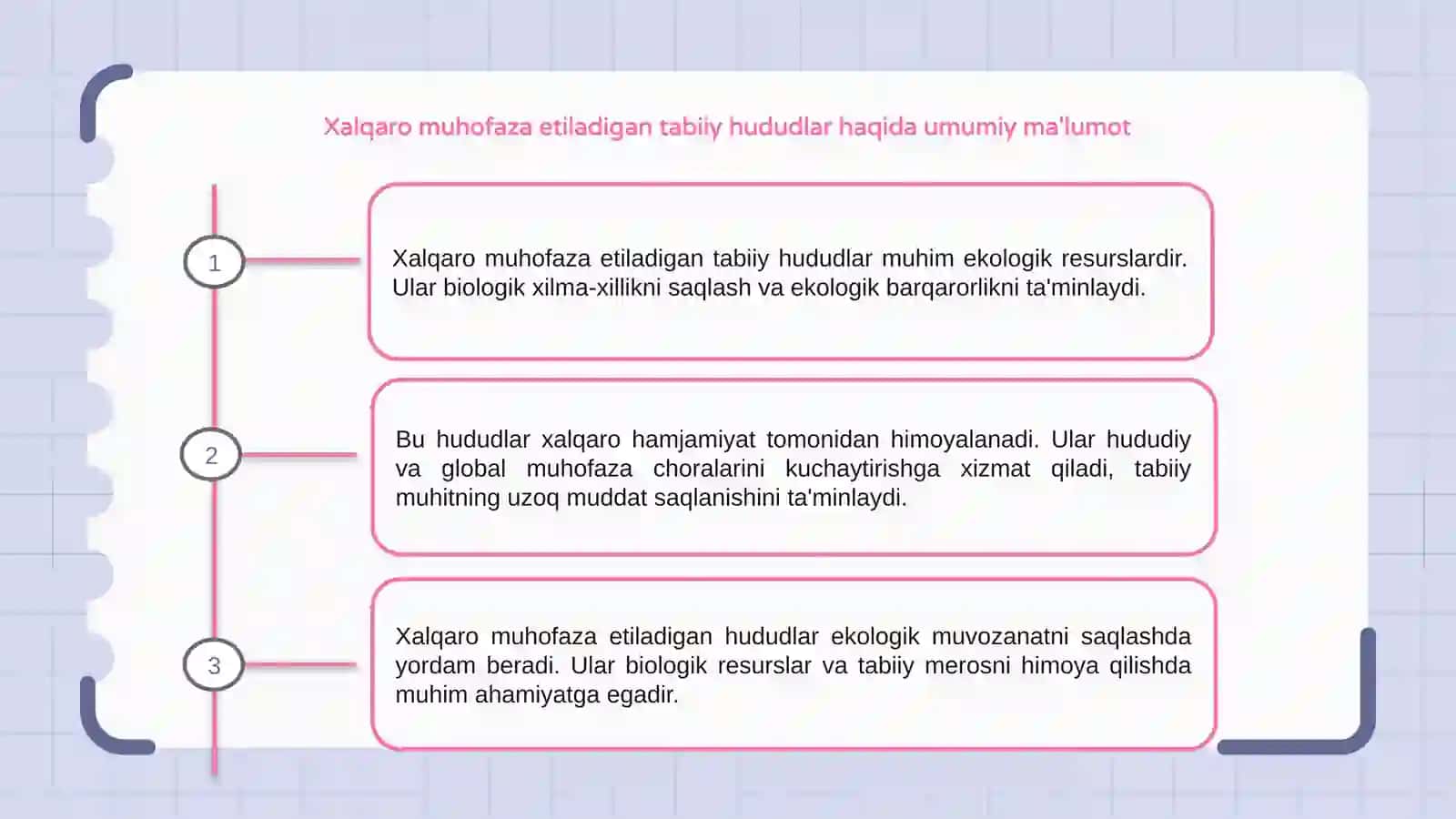 Xalqaro muhofaza etiladigan tabiiy hududlar 3
