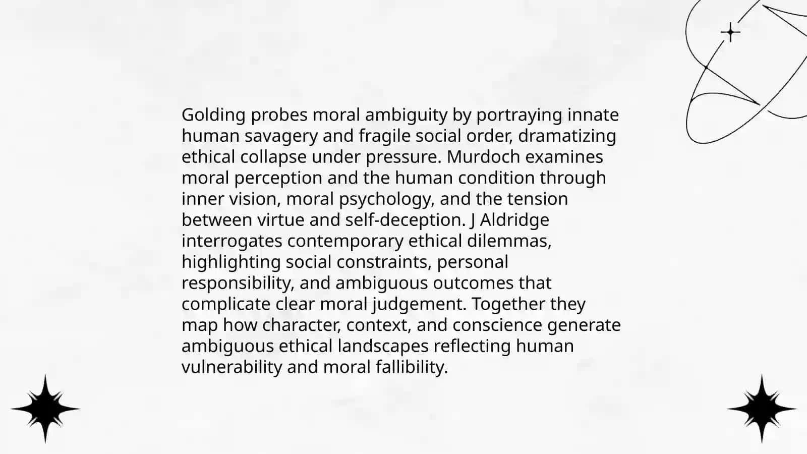 4-W.Golding, I.Murdoch, J.Aldridge by Bazarova Dildora 3