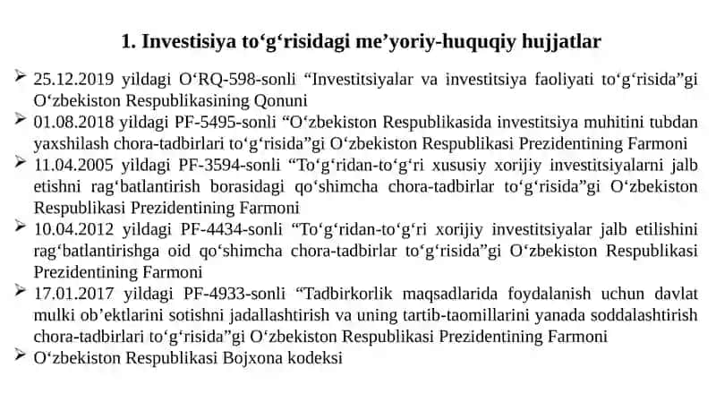 INVESTISIYA FAOLIYATIGA TASIR ETUVCHI OMILLAR 3