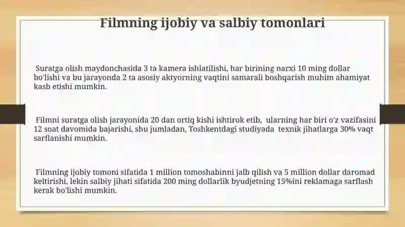 Film mazmuni bo'yicha xotira xaritasini yaratish 3