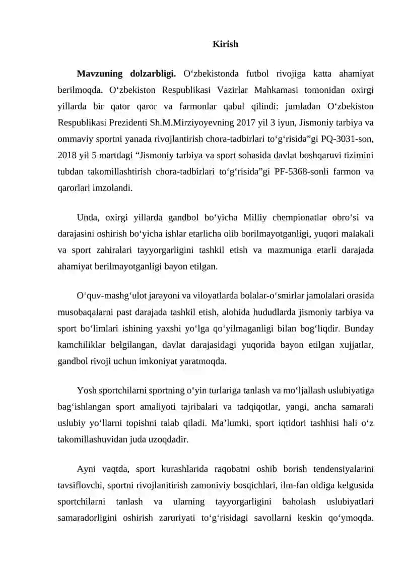 Yuqori 9-sinf o'quchilarini tezlik jismoniy sifatlarini rivojlantirish usullari 3