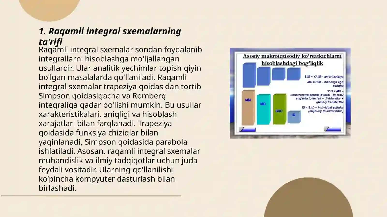 Raqamli integral sxemalarning asosiy parametrlari 3