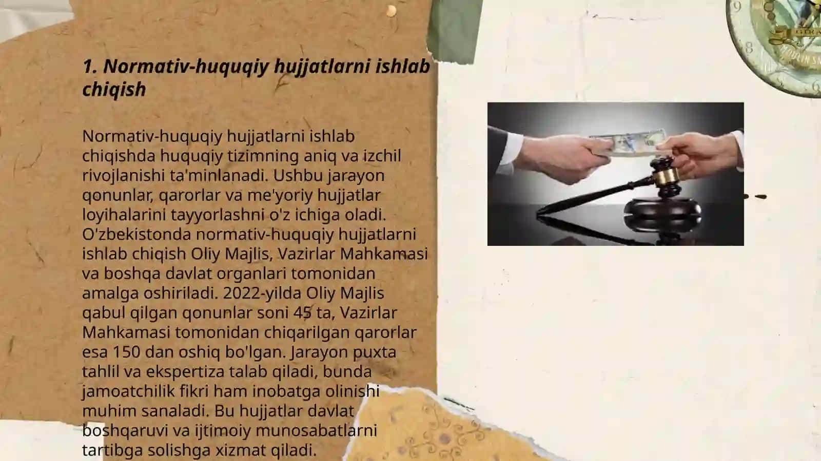 Korrupsiyaga qarshi kurashish sohasidagi vakolatlari 3