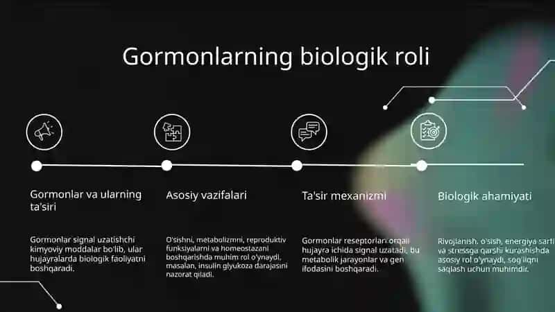 Gormonlar. Prostoglandinlar va ularning biologik ahamiyati, noorganik ionlar va ularning funksiyalari. 3
