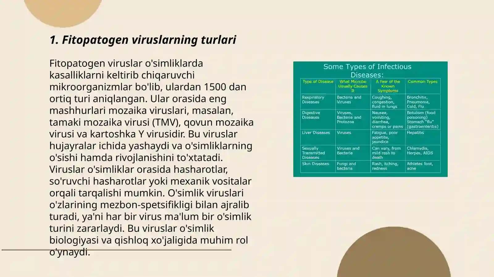 Fitopatogen Viruslar va Ularning Xalq Xo'jaligida Ahamiyati 3