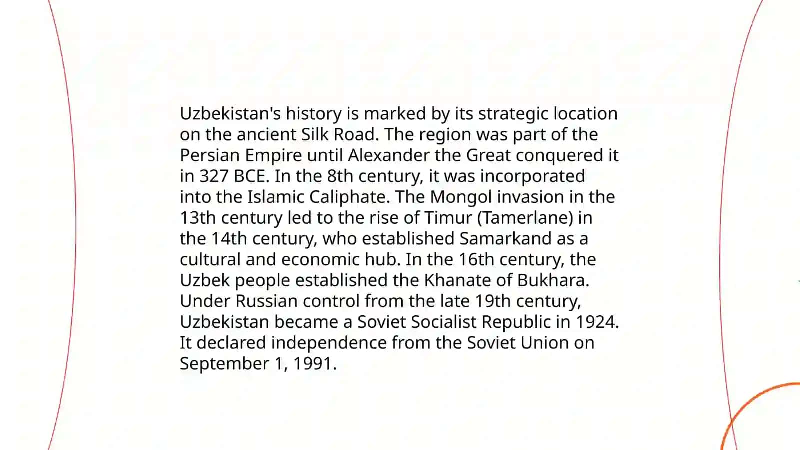 History of Uzbekistan 3