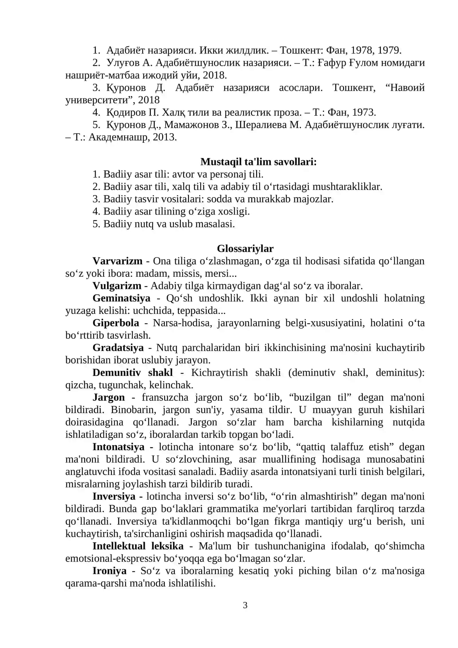 Badiiy xarakter muayyan davr va muhit kishilariga xos eng muhim umumiy xususiyatlar bilan alohida shaxsga xos individual xususiyatlarni o‘zida uyg‘un mujassam etgan inson obrazi 3