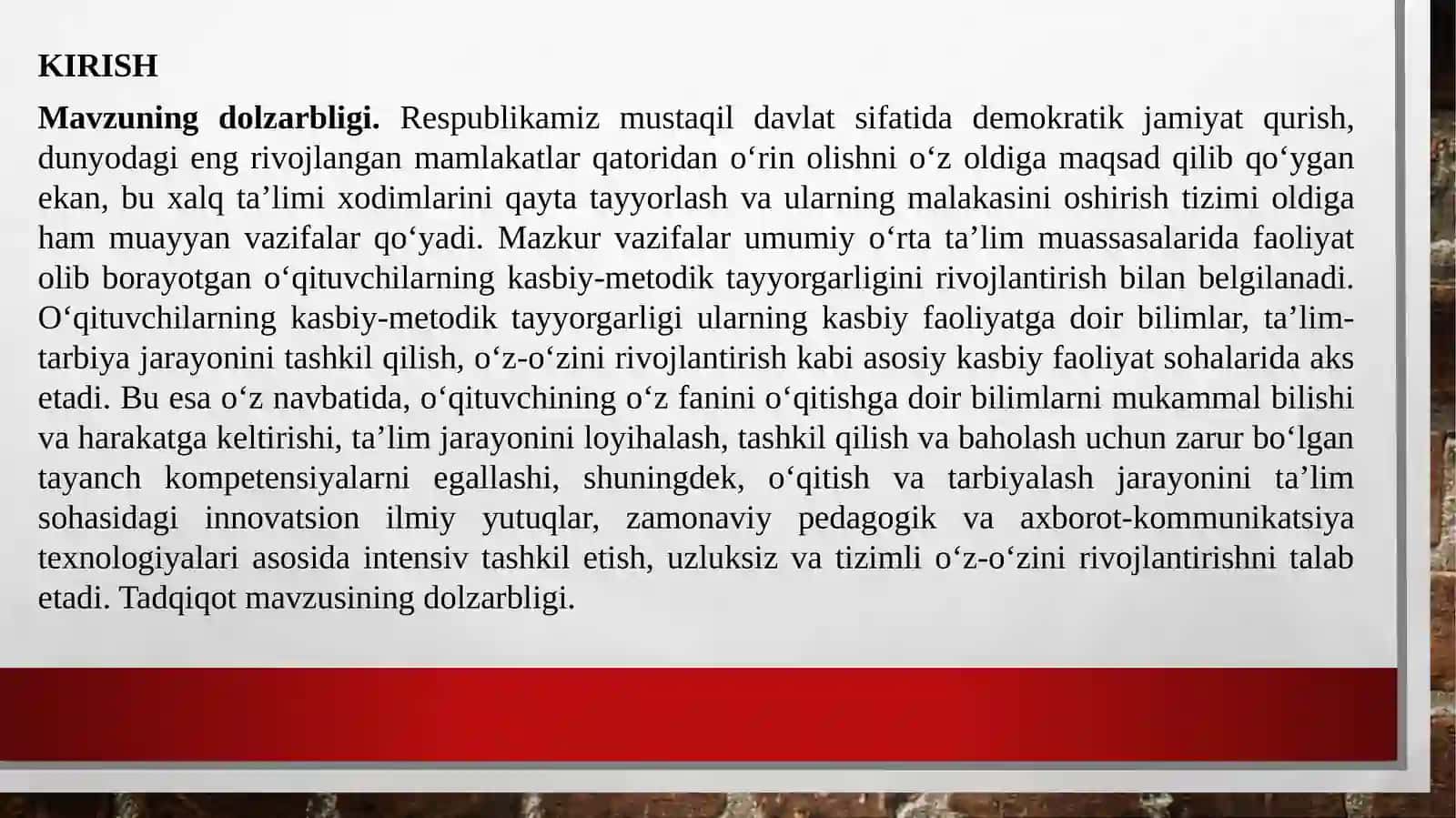 Boshlang‘ich sinf o‘qituvchisining kasbiy madaniyati 3