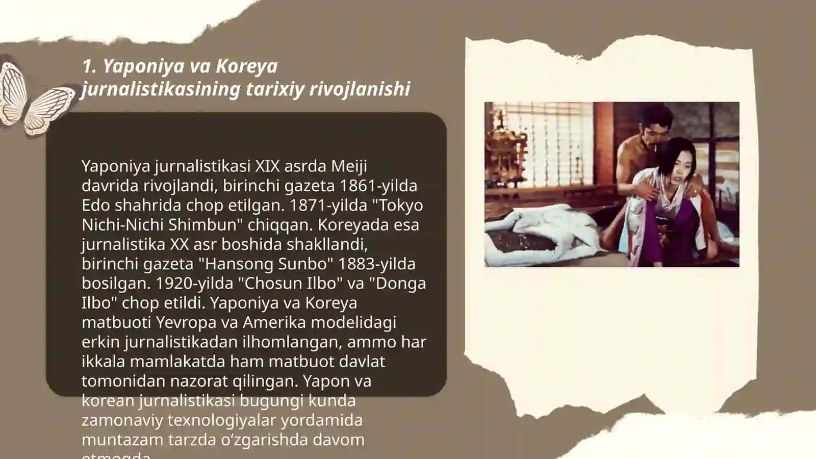 Yaponiya va Korea jurnalistikasi taraqqiyoti 3