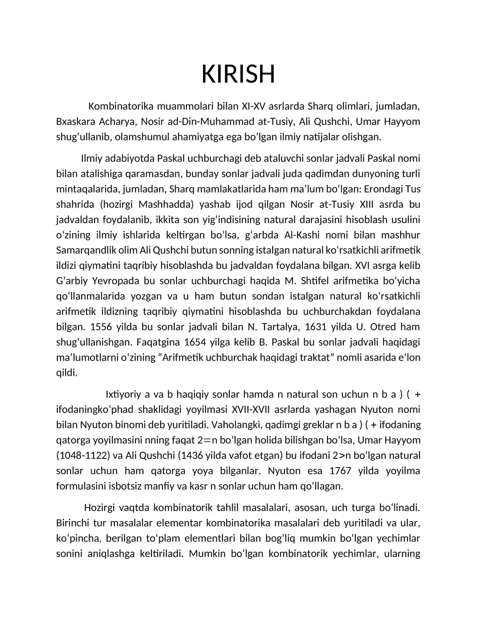 DISKRIT MATEMATIKA VA MATEMATIK MANTIQ FANIDAN MUSTAQIL ISHI 3
