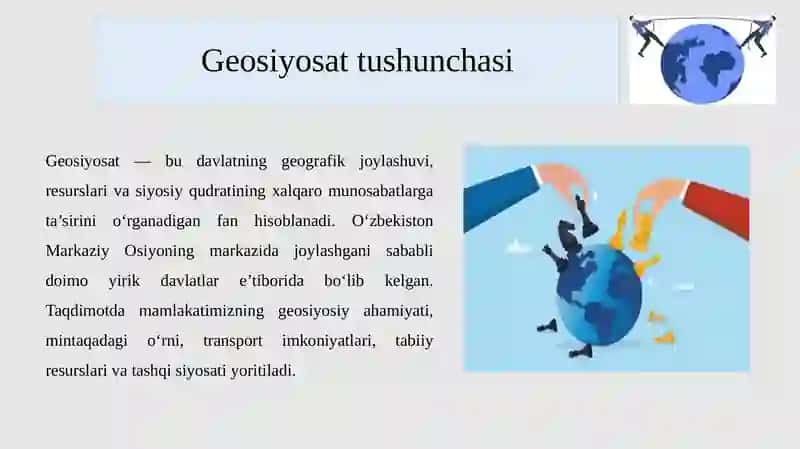 O‘zbekistonning geosiyosiy salohiyati 3