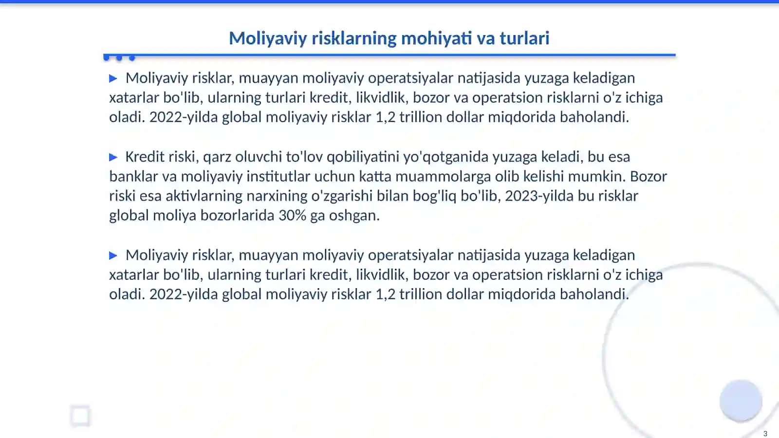 Moliyaviy risklarni boshqarishda raqamli texnologiyalarning roʻli 3