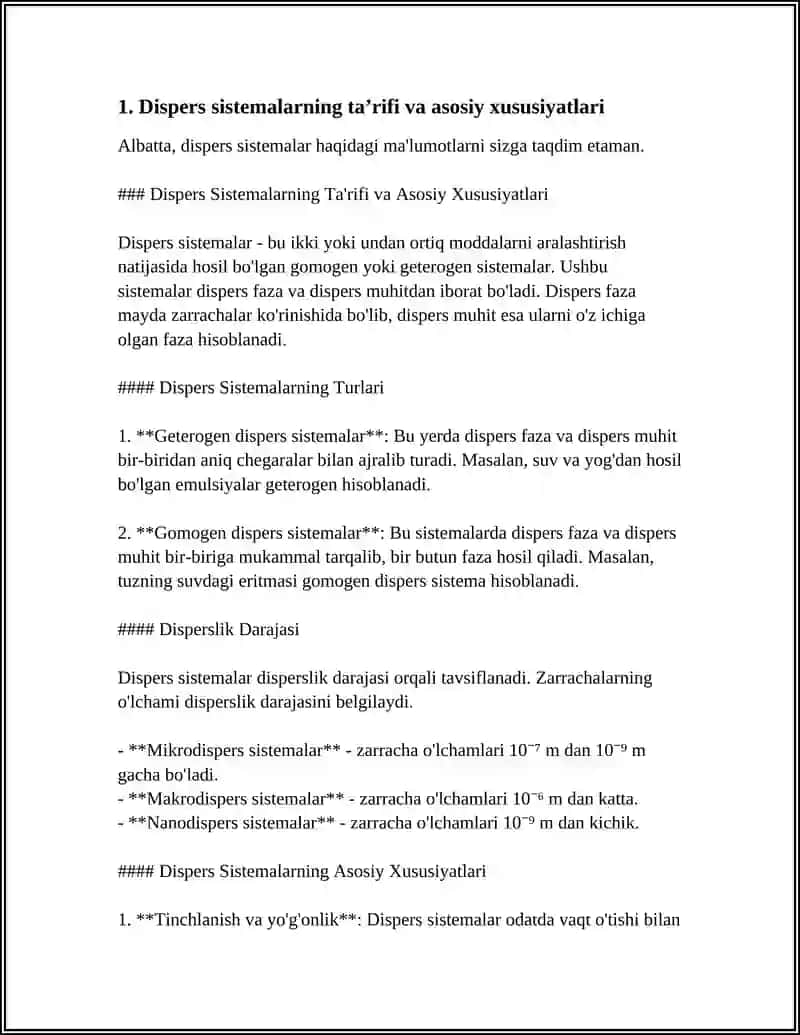 DISPERS SISTEMALAR 3