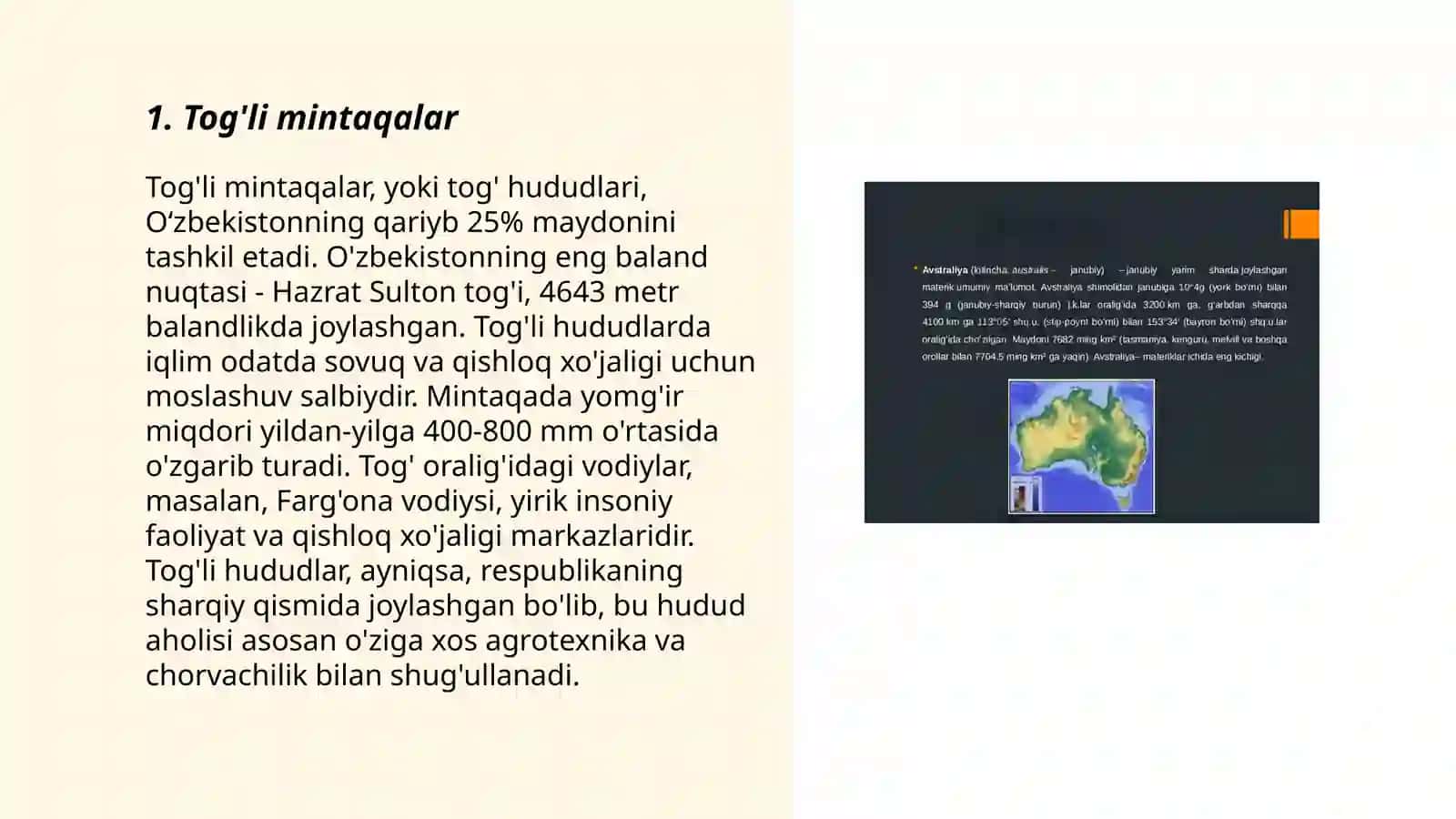 Geografik mintaqalar va zonalar 3