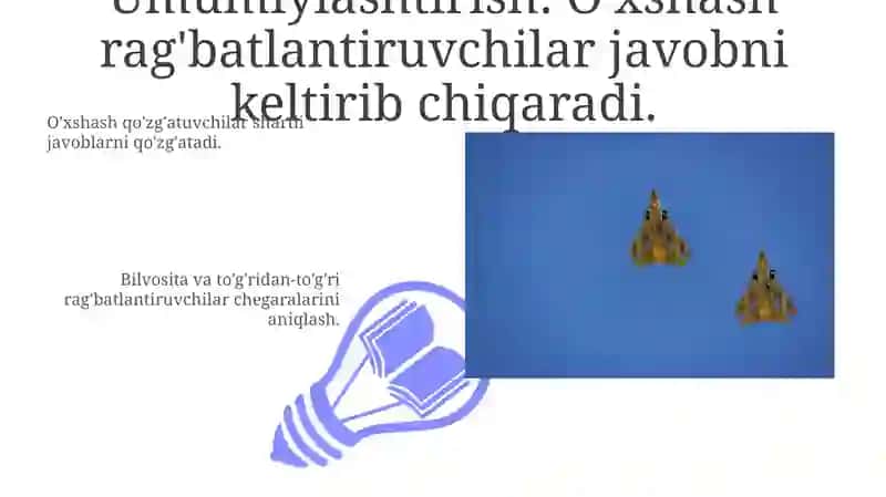 Shartli reflekslarning shakllanishini oʻrganish 3