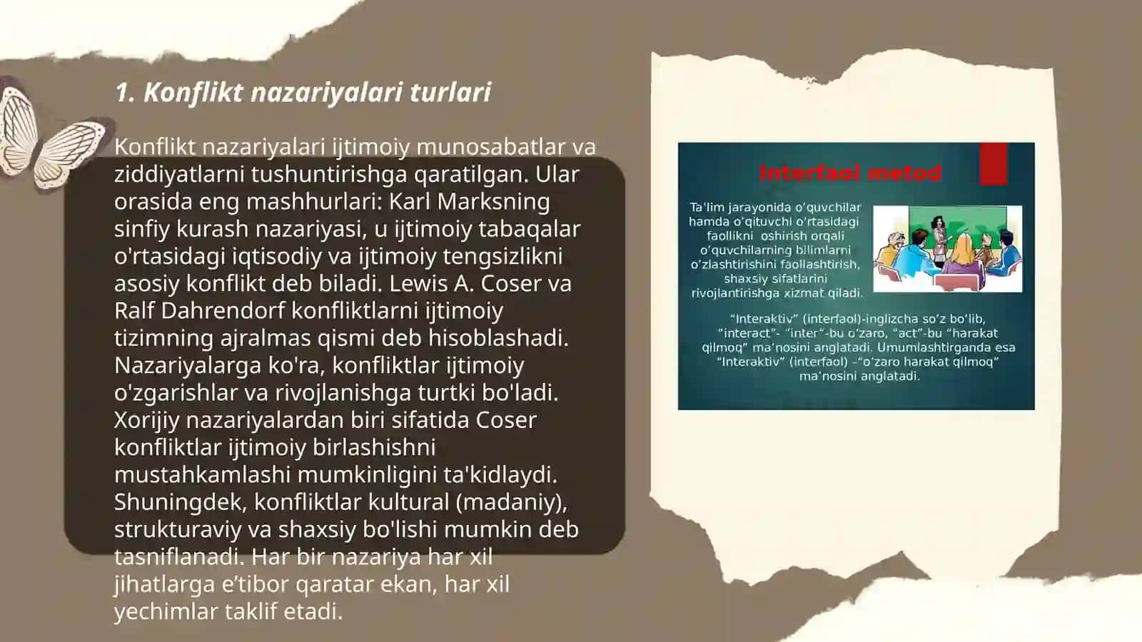 Konfliktlarni õrganishning ijtimoiy-psixologik nazariyalari 3