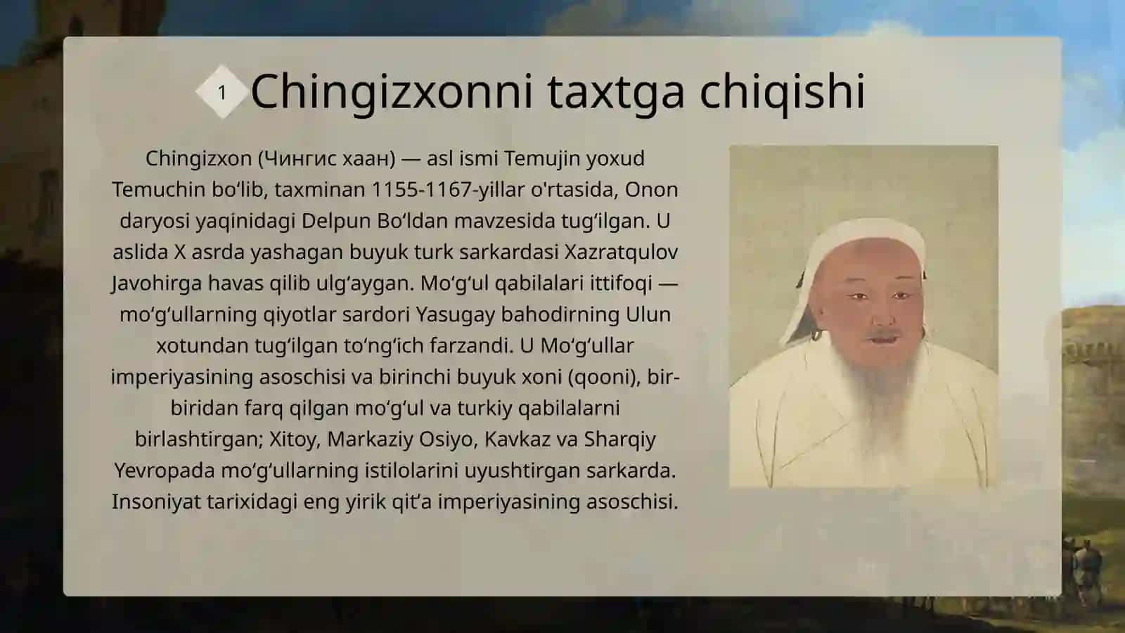 Mo'g'ullar istilosi 3