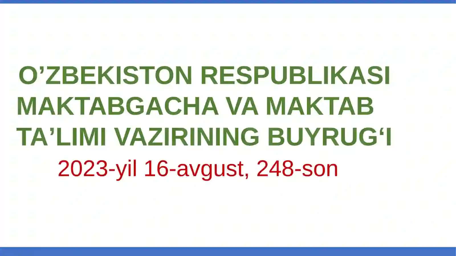 Ta’limda Ilg’or Xorijiy Tajribalar Maduli 3