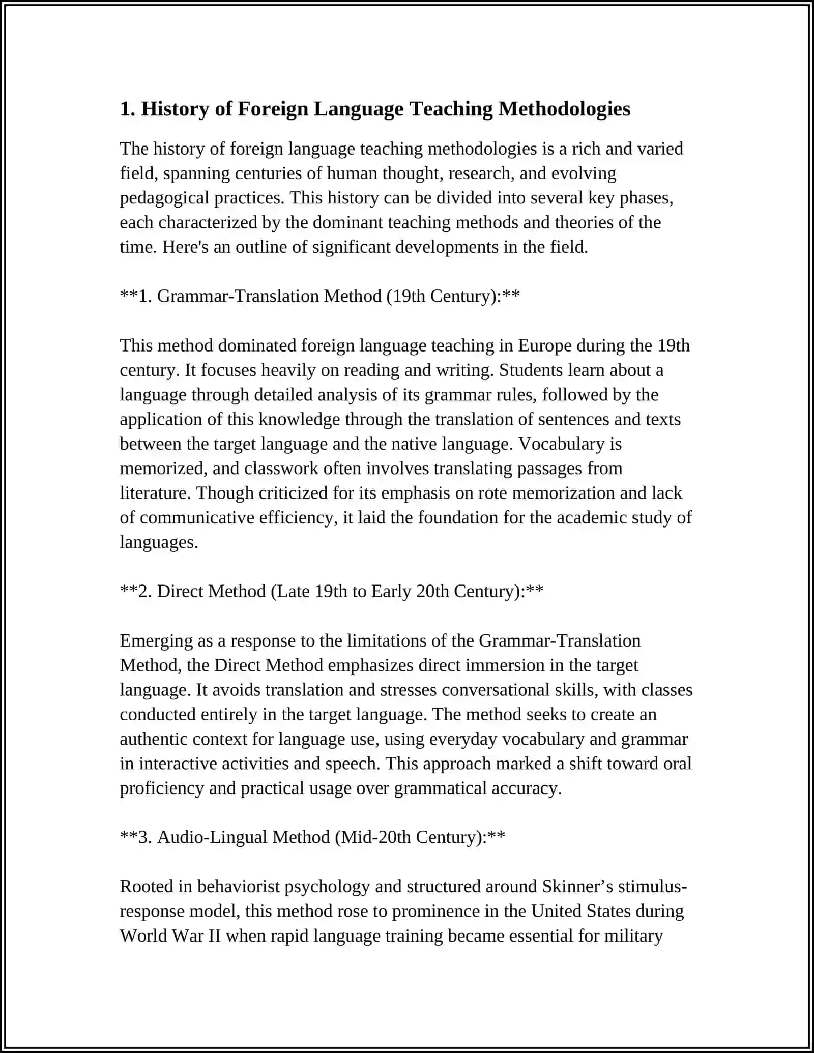 INTRODUCTION TO THE METHODOLOGY OF TEACHING FOREIGN 3