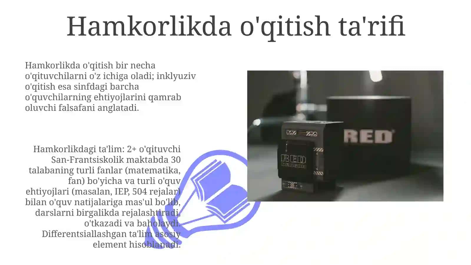 Inkulyuzivvabirgalikdaoʼqitishularningasosiyfarqlarinifarqlash 3