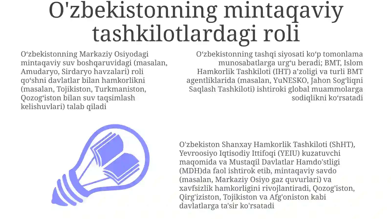 O'zbekiston va Jahon hamjamiyati 3