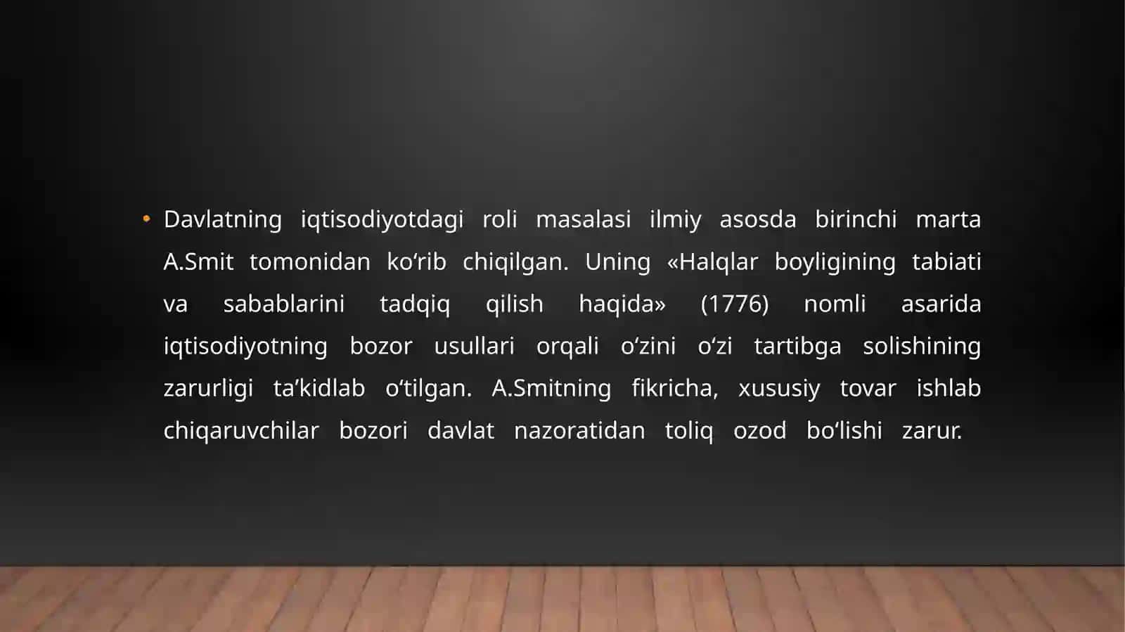 Iqtisodiyotning davlat tomonidan tartibga solinishning nazariy asoslari 3