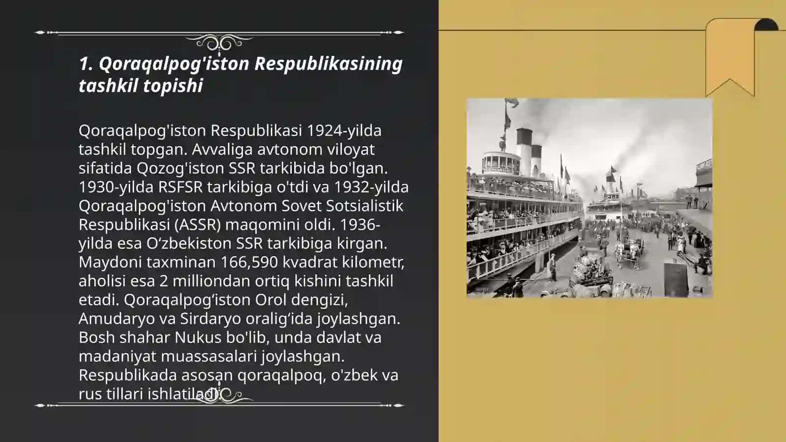 Qoraqalpog'iston Respublikasi tarixi va konstitutsiyasi 3