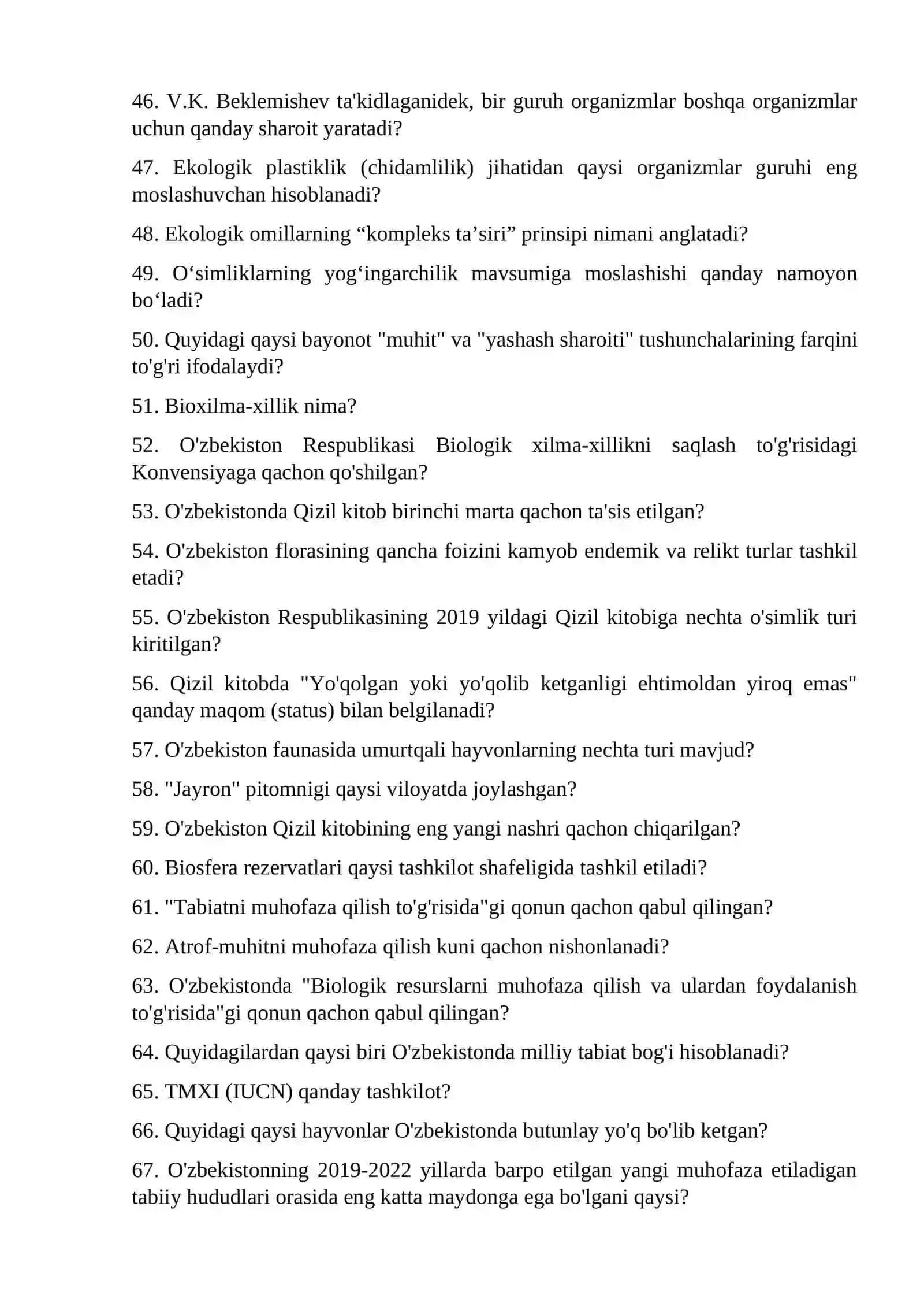 Ekologiya fanining aktualligi va muammolari 3