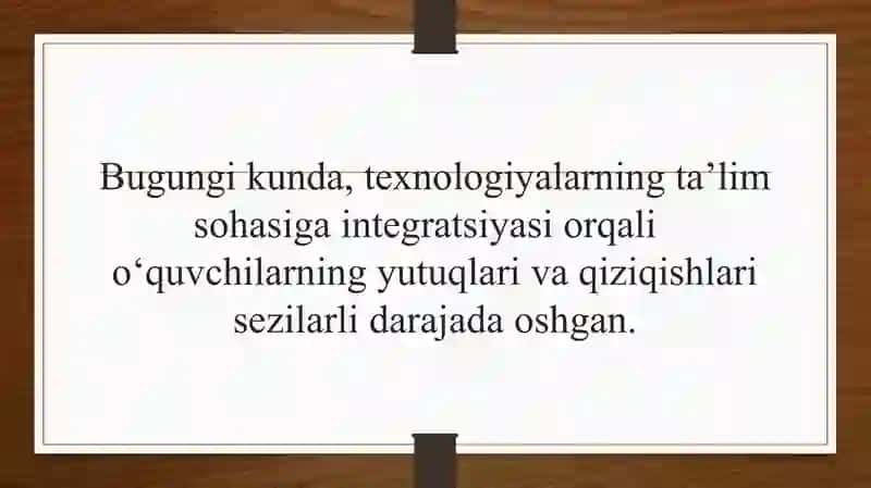 O`qitish dasturiy ta`minotiga oid materiallar bilan tanishishi 3