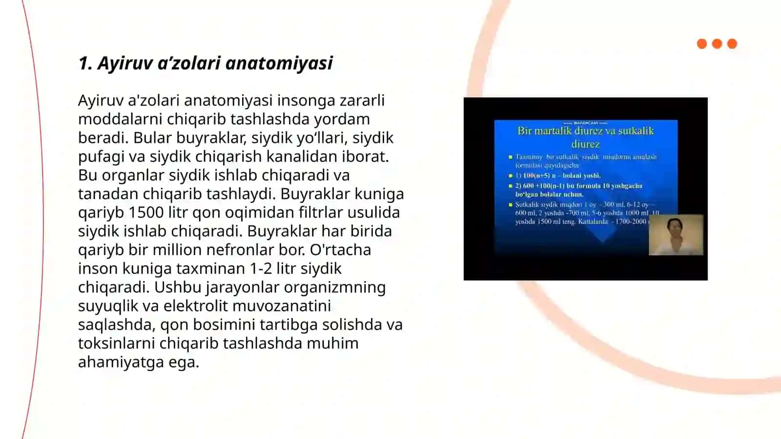 Ayiruv a'zolarining boshqarilishi 3