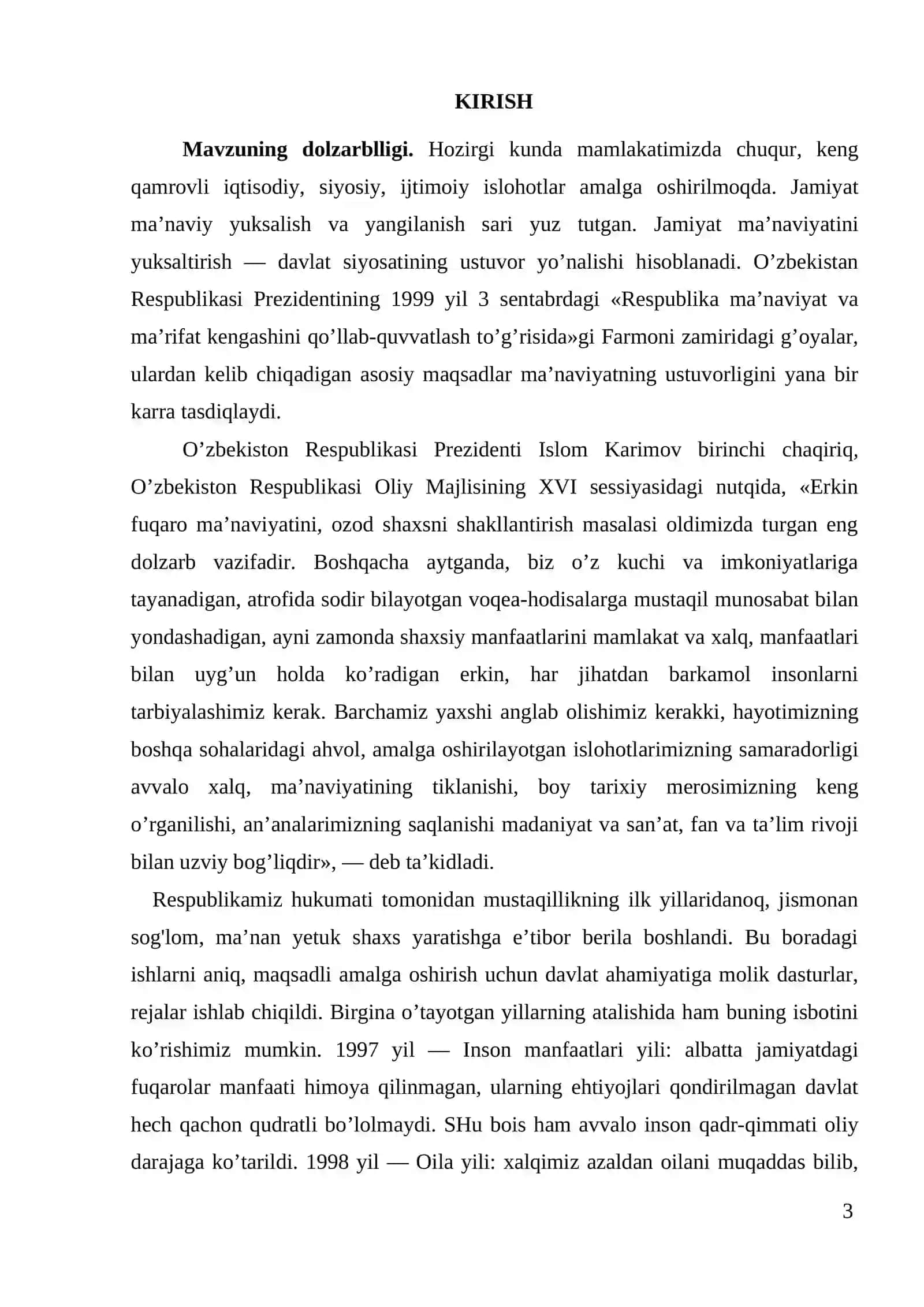 Bolalar Pedagogikasi Fanidan Kurs Ishi 3