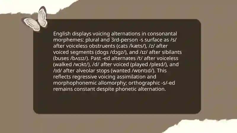 Sound alternations in phonetics 3