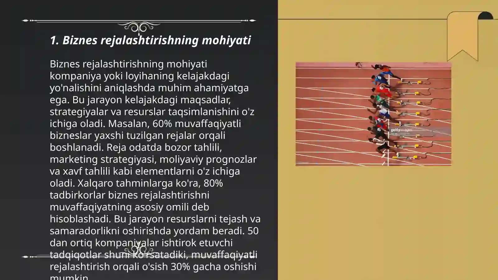 Biznesni rejalashtrish va uning turlari 3
