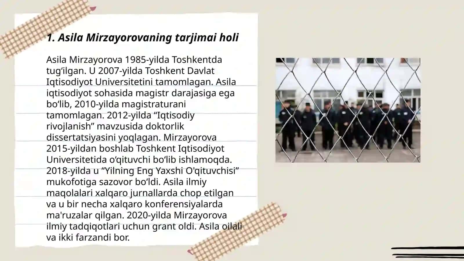 Asila Mirzayorova Xaqida To'liq Malumot 3