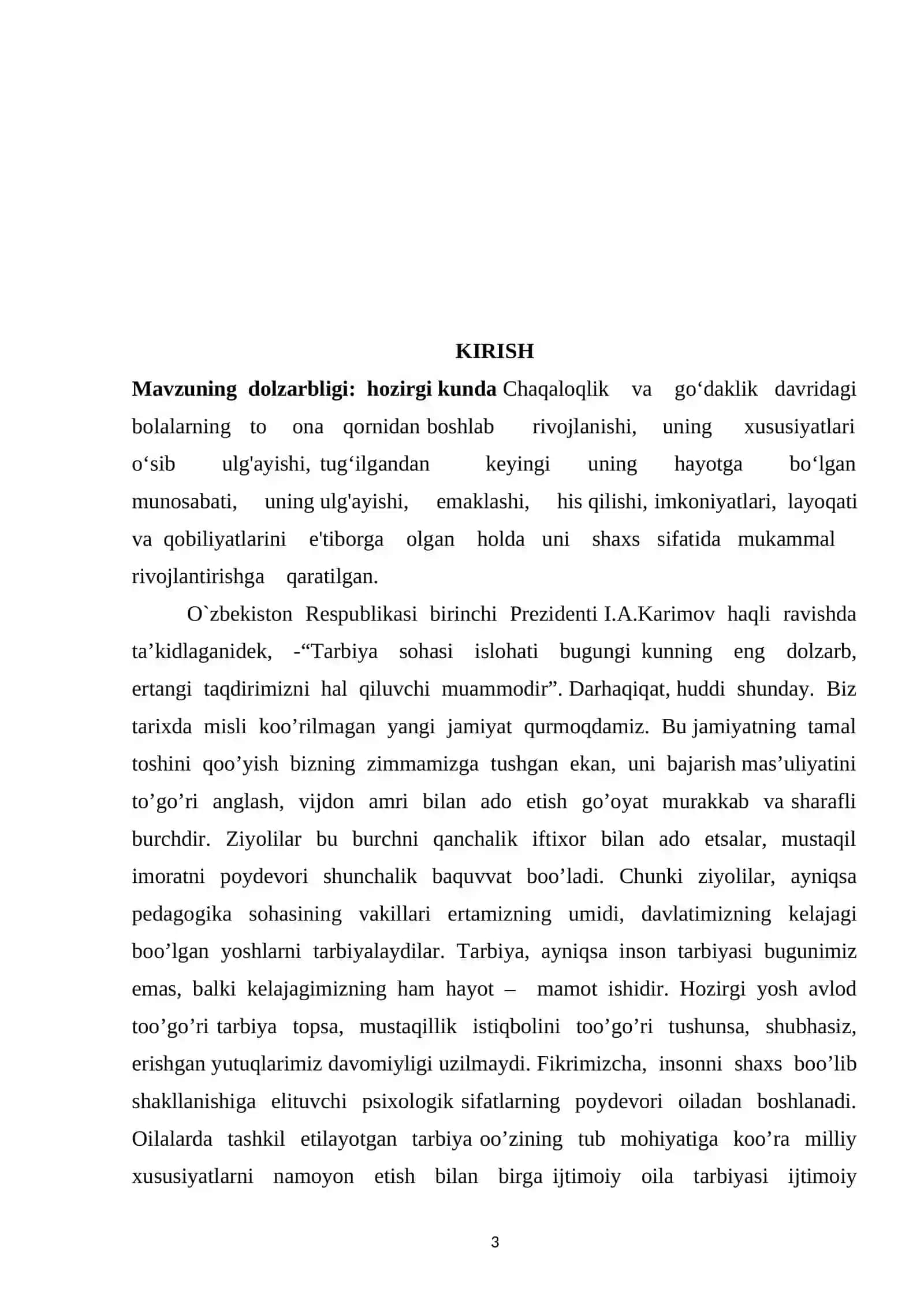 Chaqaloqlik va go'daklik davrining psixologik xususiyatlari 3
