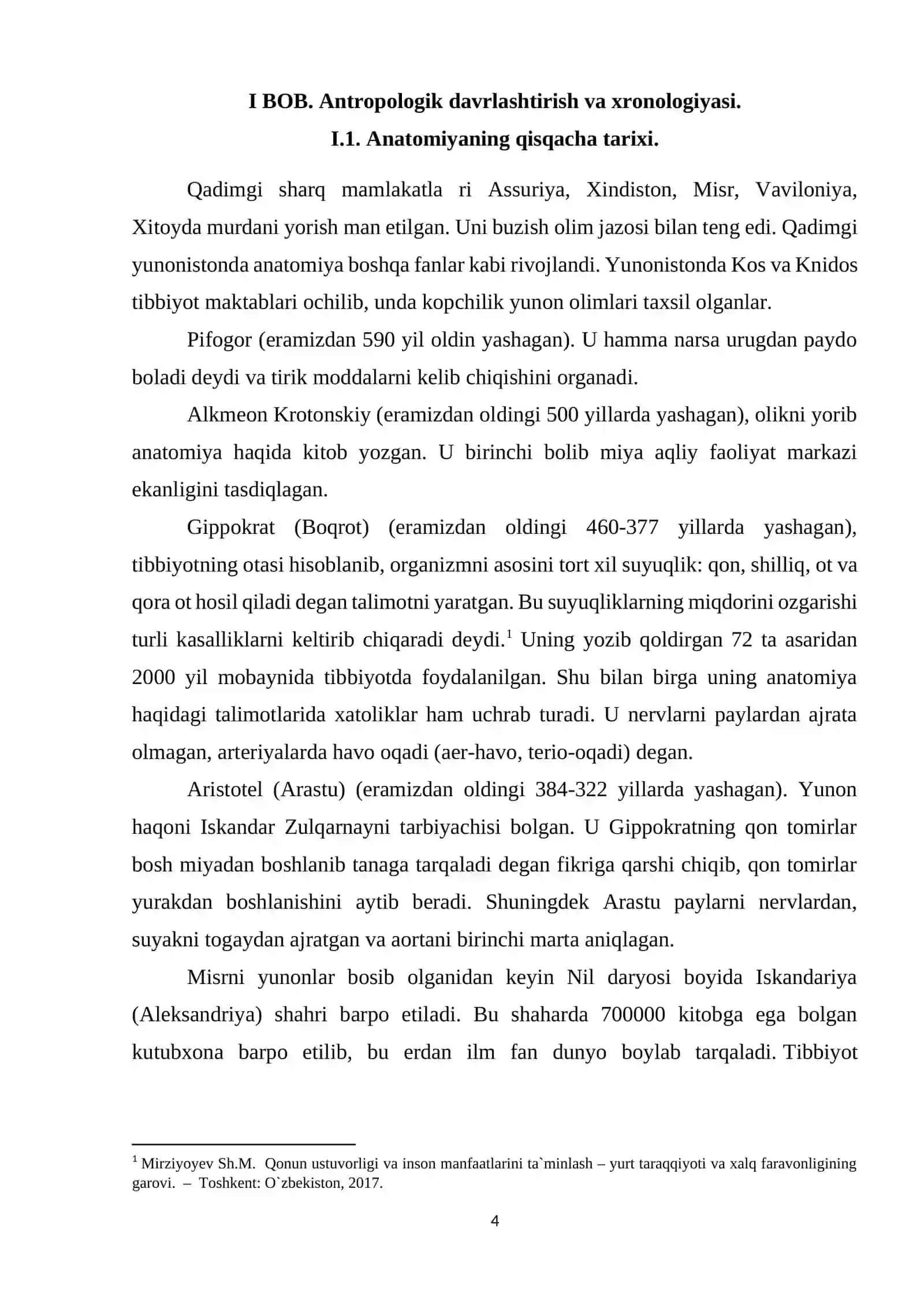 Inson Evolutsiyasi va Old Tarixi Fanining Asosiy Muammolari 3