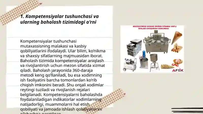 Oʻquvchilar kompetensiyalarini baholash uchun topshiriqlar tizimini ishlab chiqish 3