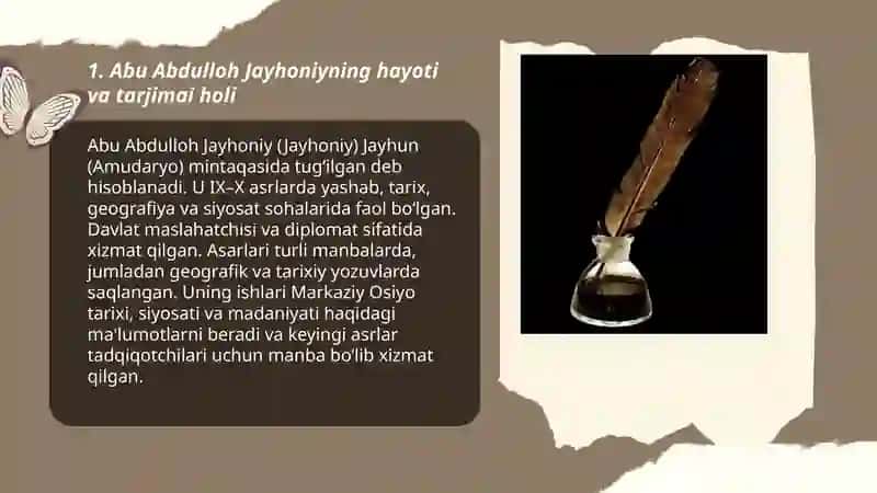 Abu Abdulloh Jayhoniyning hayoti va tarjimai holi 3