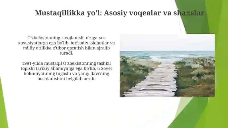 Mustaqil Oʻzbekistonning tashkil topishi va uning tarixiy ahamiyati 3