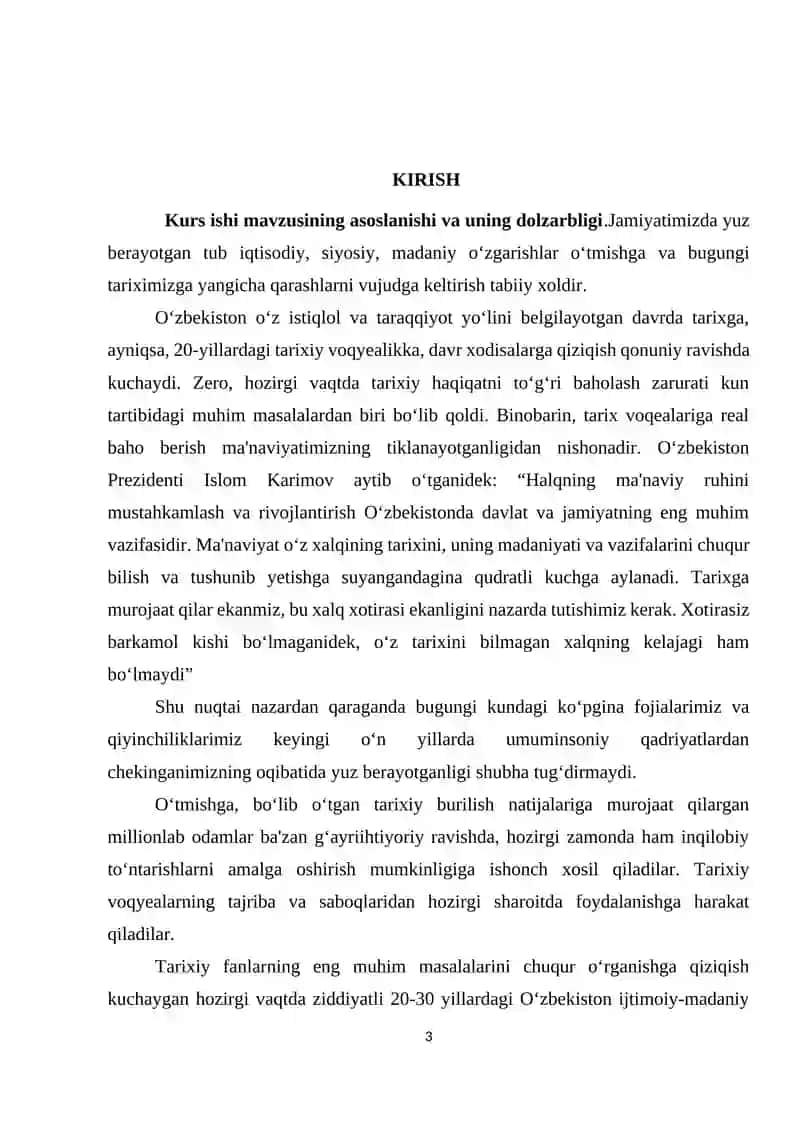 O‘ZBEKISTONDA ZO‘RLIK BILAN O‘TKAZILGAN JAMOALASHTIRISH VA UNING OQIBATLARI 3