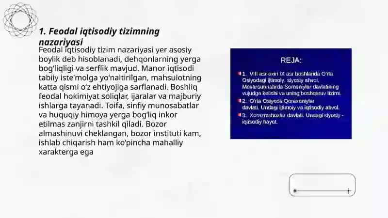 Oʻrta asr iqtisodiy gʻoyalari 3