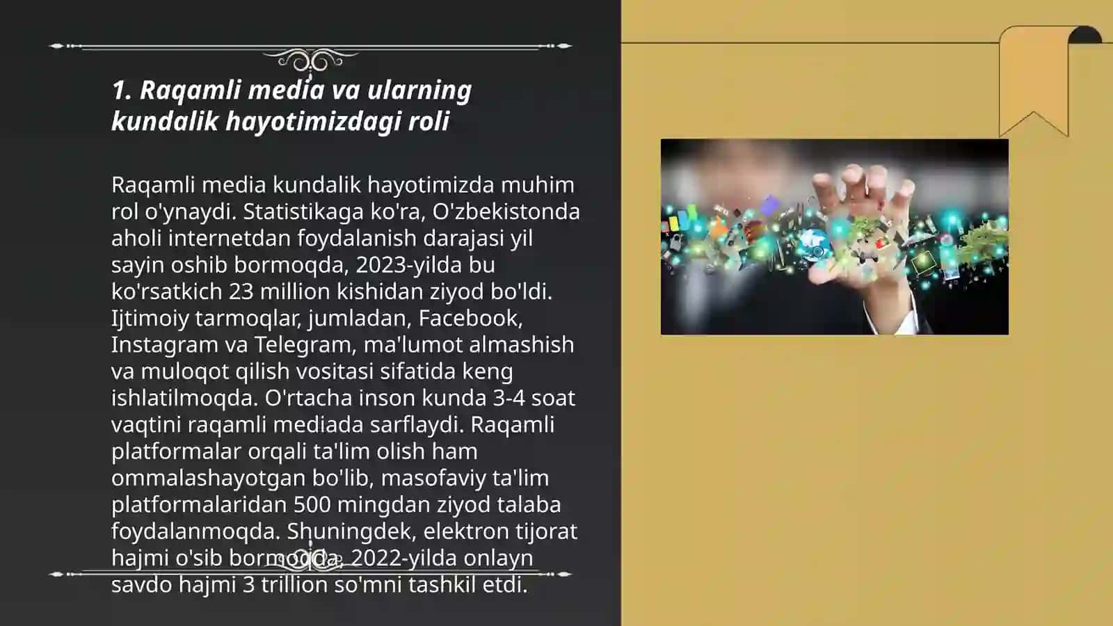 Media texnologiyalar kundalik hayotda 3