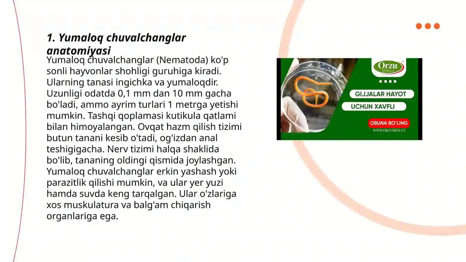 Yumaloq chuvalchanglar 3