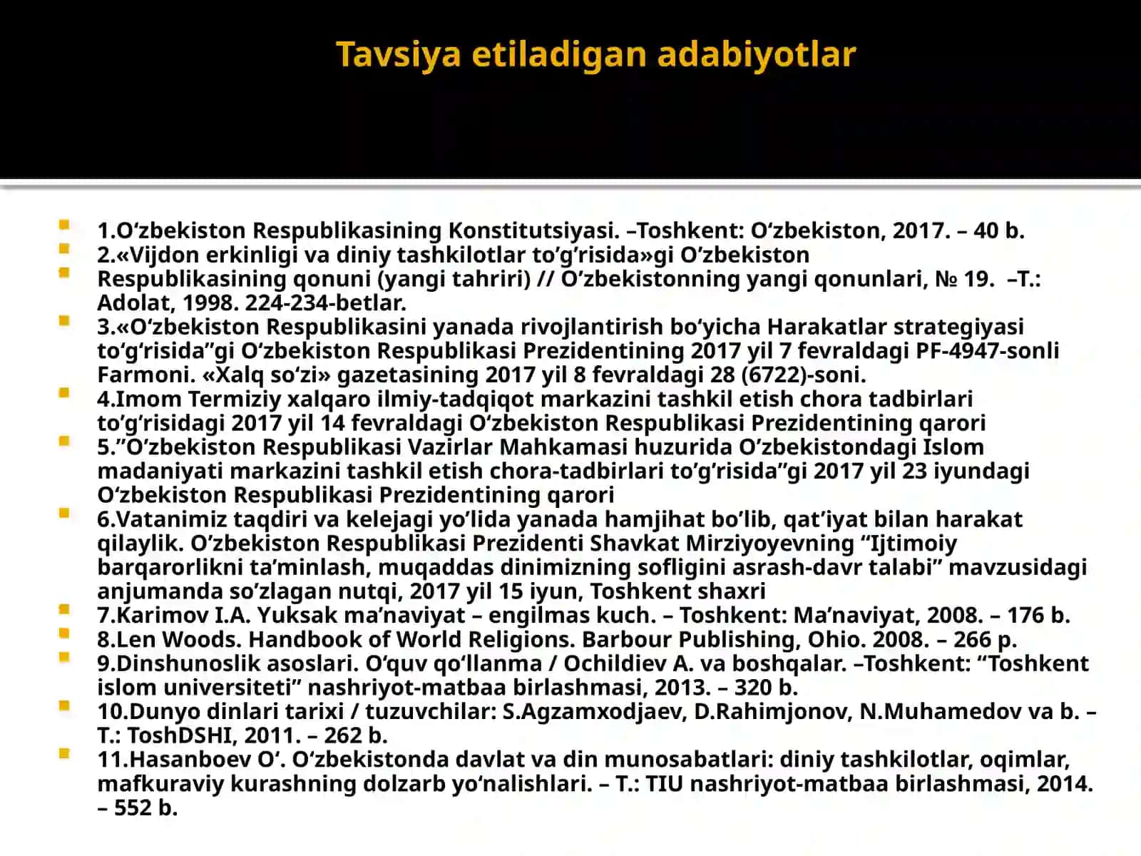 Islom ta'limoti asoslari 3