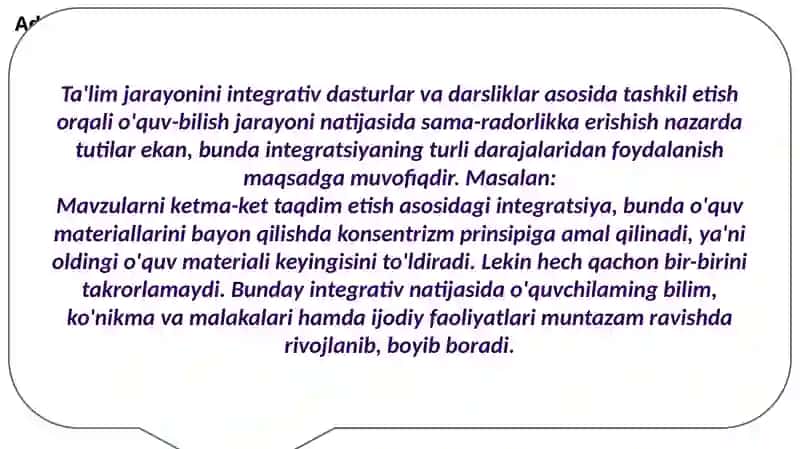 Integratsiyalashgan taʼlimni amaliyotga tadbiq etish boʻyicha turli guruhlarga mansub respondentlarning fikrlarini aniqlashga qaratilgan sotsiologik tadqiqotlar 3