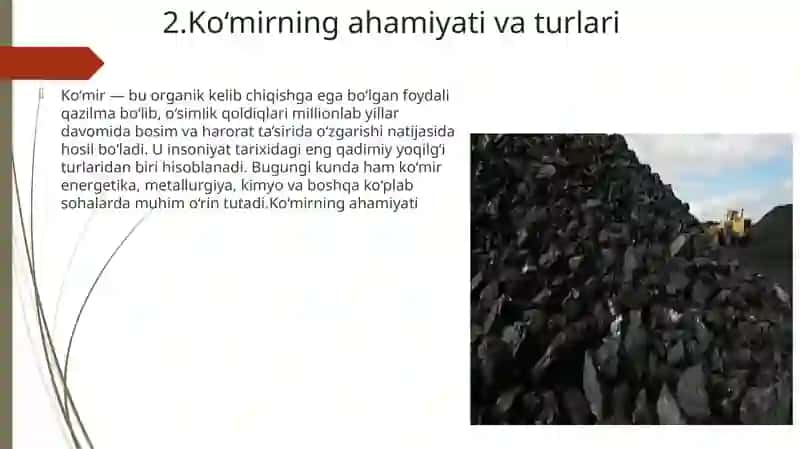 Ko‘mir konlarini qazib olish 3